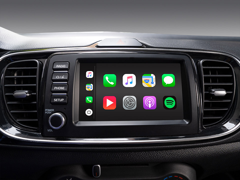 7-inch Infotainment with Apple CarPlay and Android Auto